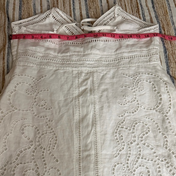 Magaschoni elegant White Lace Dress IDENTICAL TO ALC - Picture 14 of 15